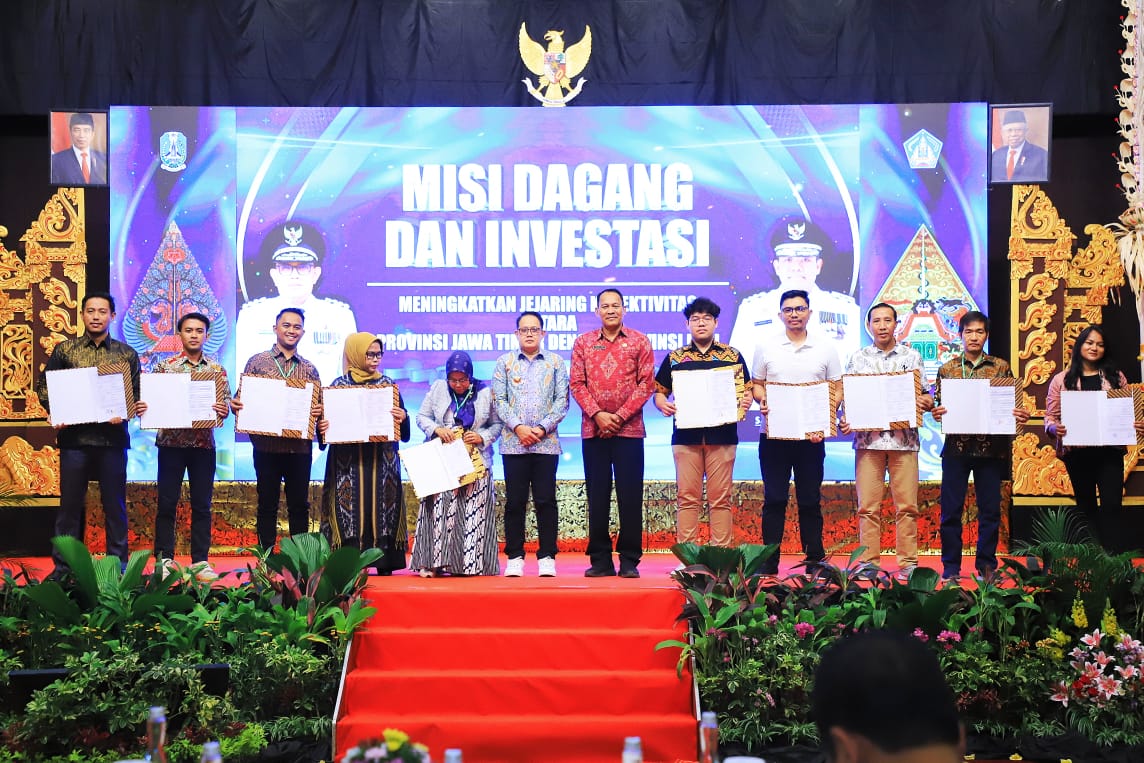 Pj. Gubernur Jatim Buka Misi Dagang dan Investasi di Bali, Targetkan Transaksi Rp500 Miliar