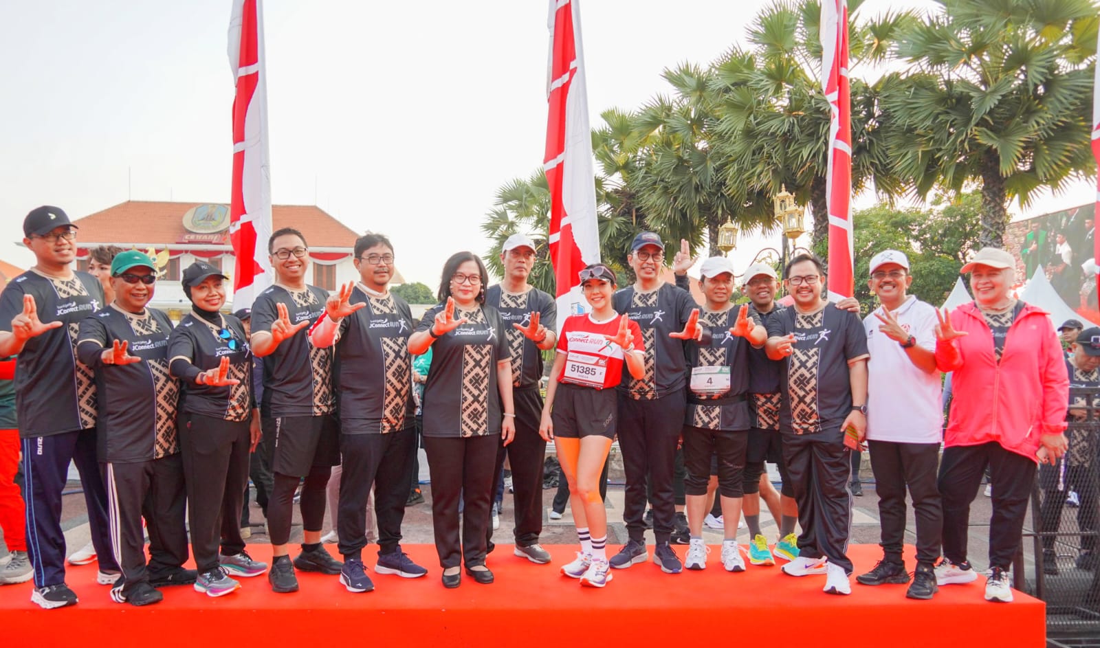 PT Bank Pembangunan Daerah Jawa Timur Tbk (bankjatim) sukses menggelar JConnect Run 2024.