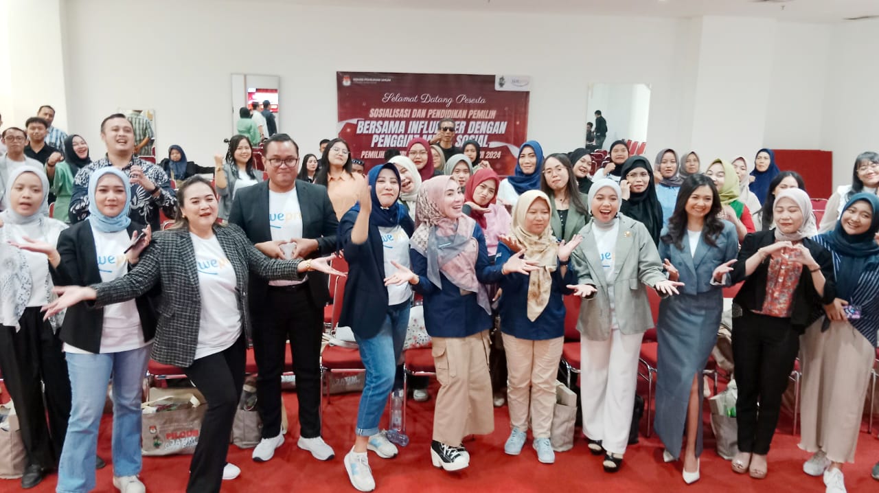 KPU Jatim Gandeng Influencer untuk Tingkatkan Partisipasi Pemilih Pilkada 2024