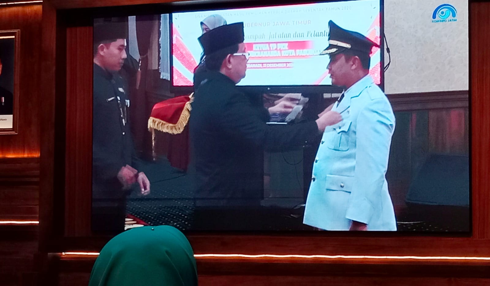 Adi Wibowo Resmi Dilantik sebagai Wali Kota Pasuruan, Gantikan Gus Ipul