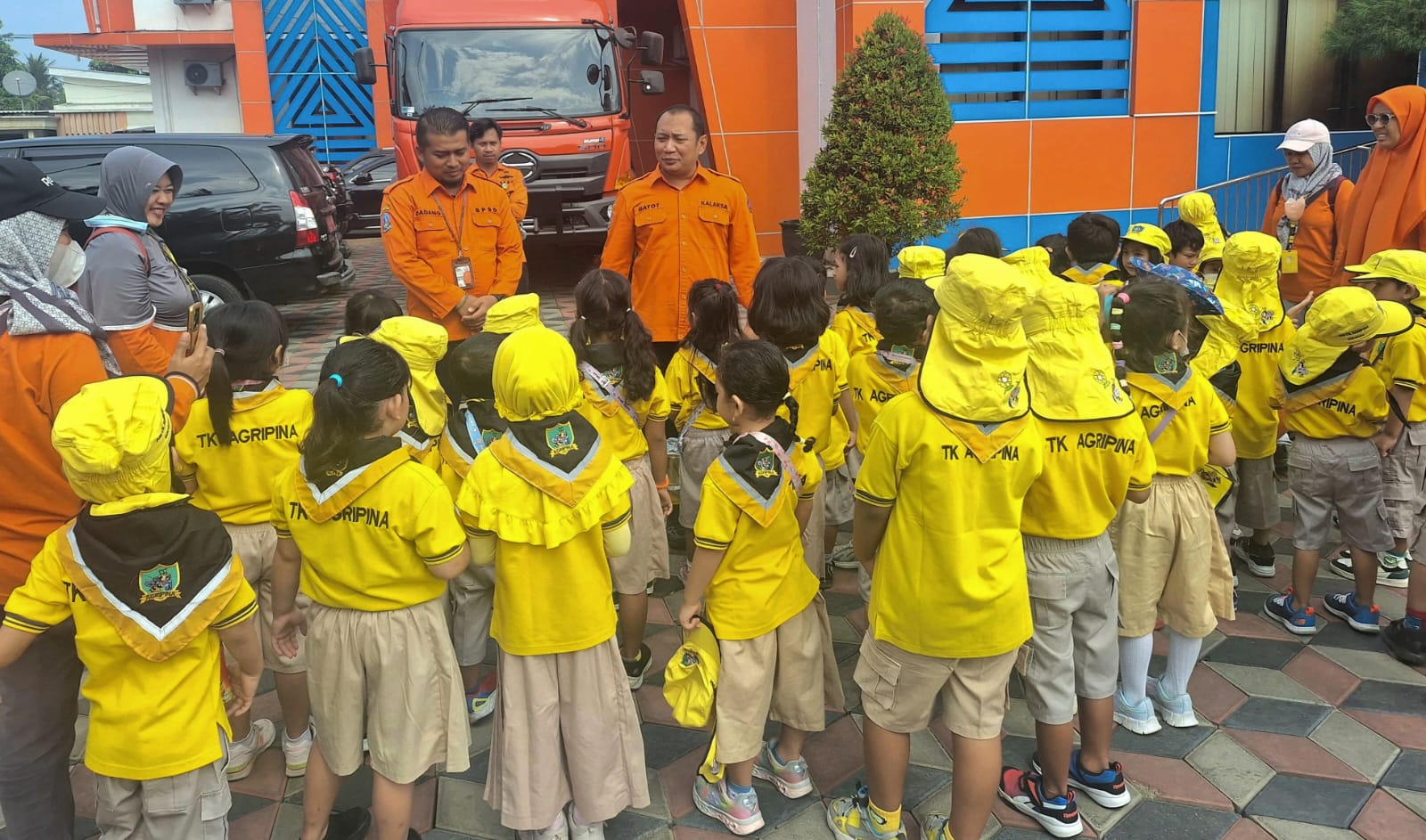 kunjungan ke Taman Edukasi Bencana (Tenpina) milik BPBD Jawa Timur sepanjang Januari 2025.