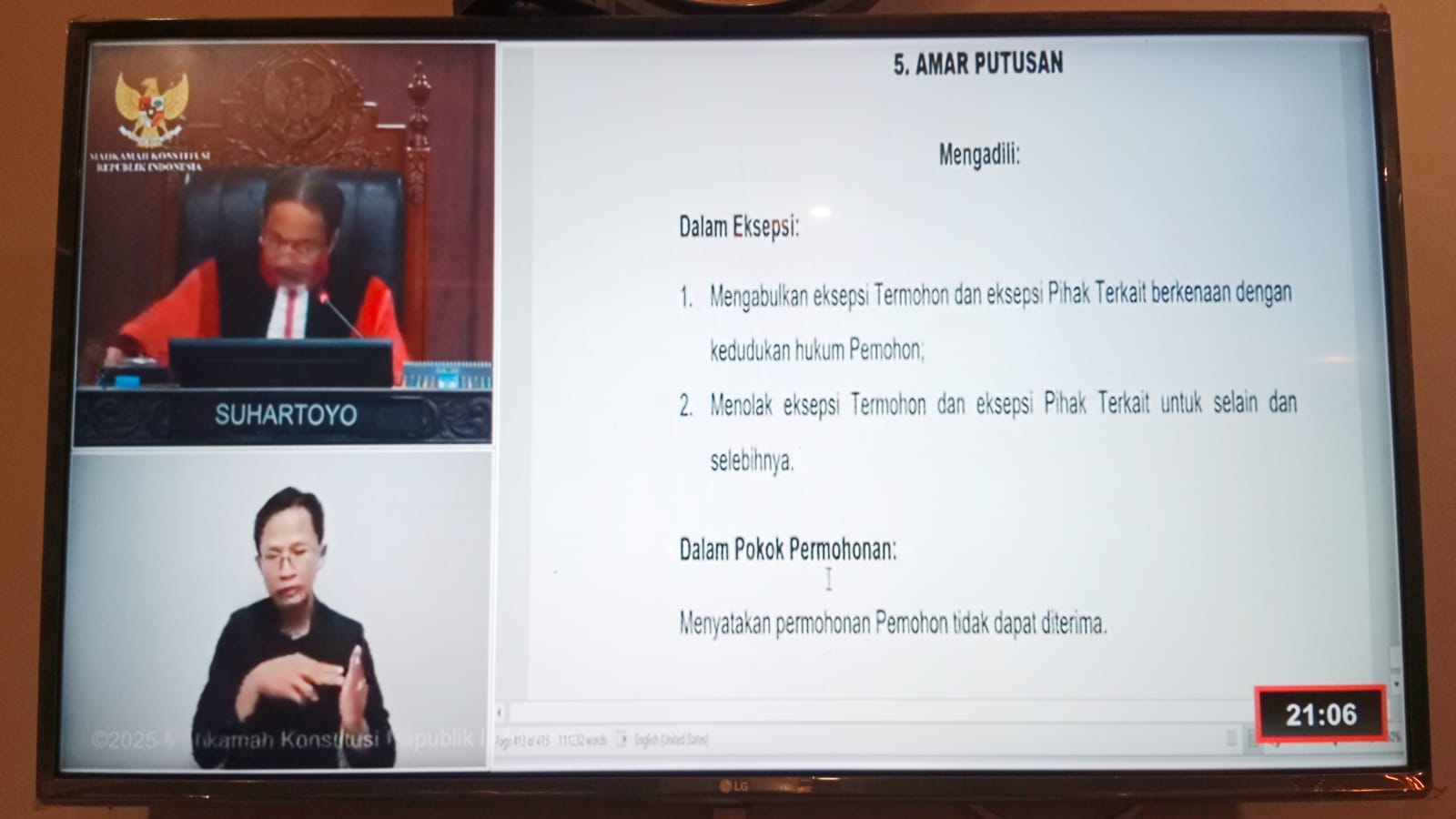 MK Tolak Gugatan Pilgub Jatim 2024, Khofifah-Emil Segera Dilantik