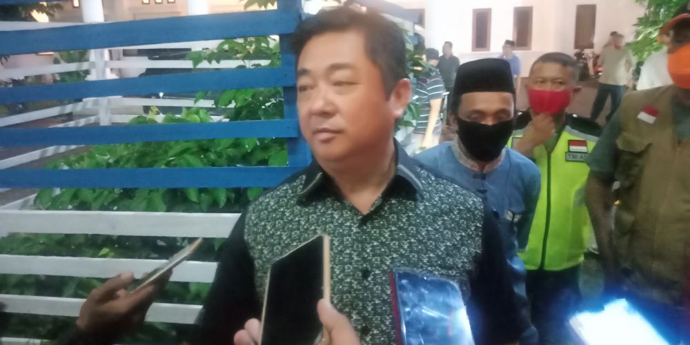 Hendrata Thes sekaligus Bupati Kepulauan Sula. HMP/cho