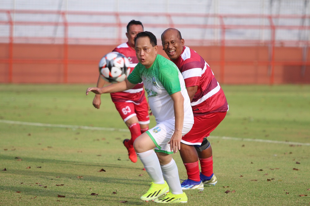 Adhy Karyono Cetak Gol pada Laga Mendadak Soccer 2