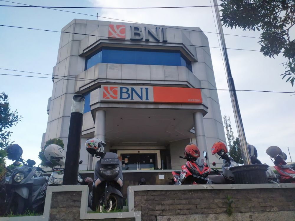 BNI Cabang Gresik (Foto: HMP/Yatno)