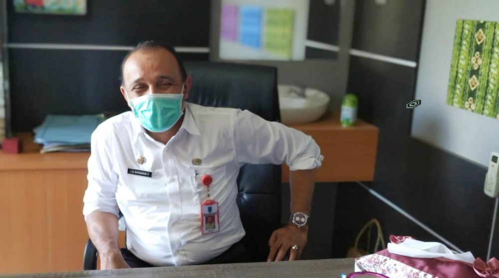 Kepala Disnakertrans Kabupaten Banjar, I Gusti Nyoman Yudiana  (Foto: HMP/Rah)