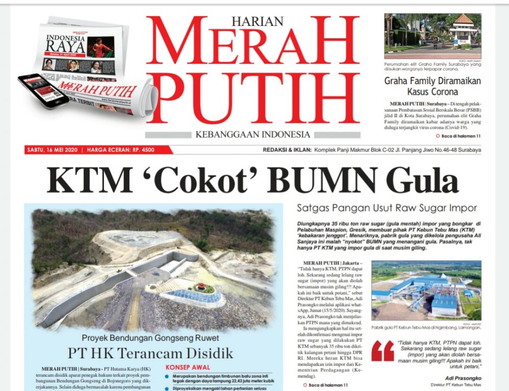 KPPU Curigai Masalah Distribusi Gula, KTM Cokot BUMN