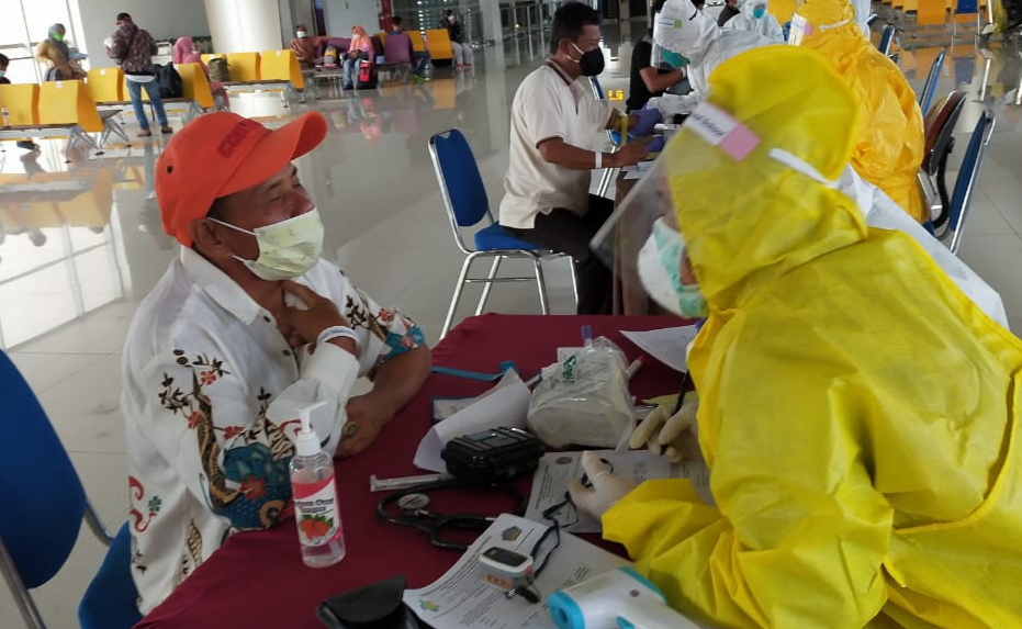 Satu Reaktif, Hasil Tes Pekerja Migran Malaysia dan Papua