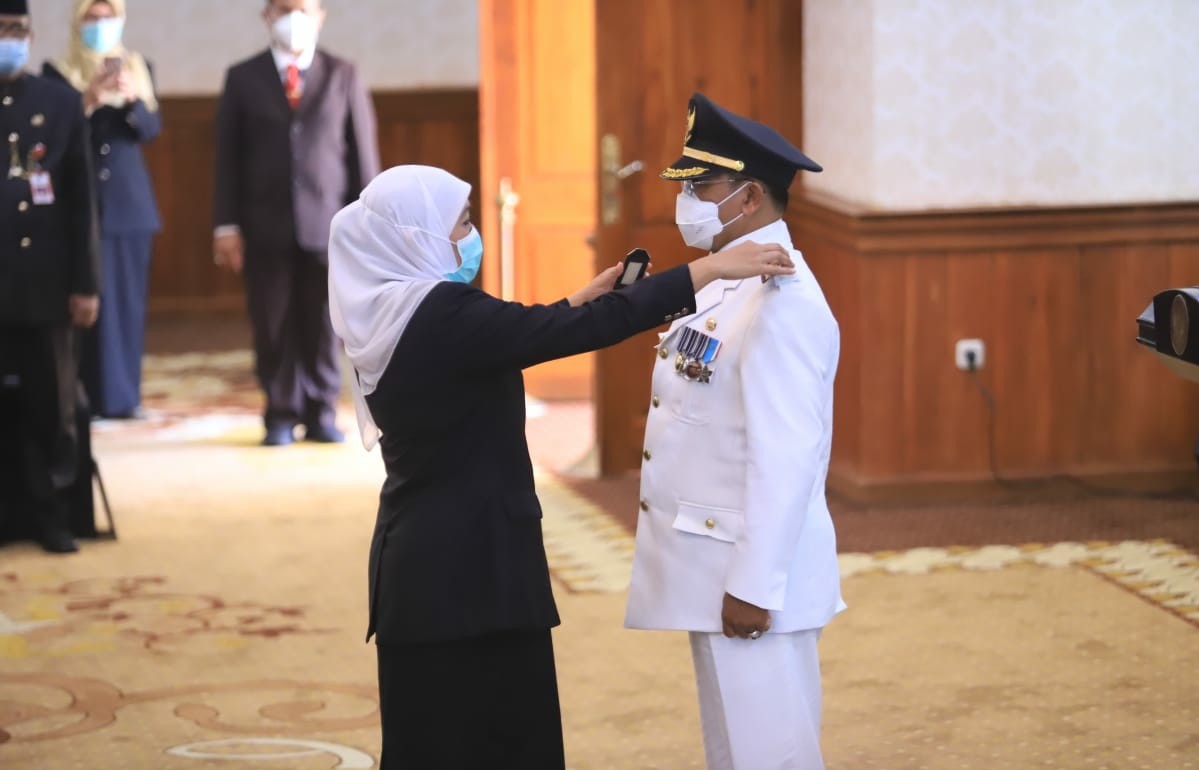 Hari ini 1 Oktober, Dr. Hudiyono, M.Si resmi menduduki penjabat (Pj) Bupati Sidoarjo.