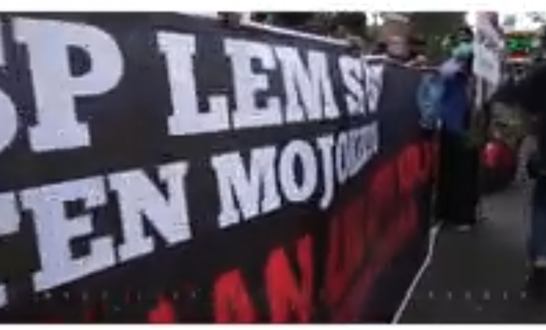 Kapolrestabes Surabaya Pimpin Pengamanan Demo Buruh