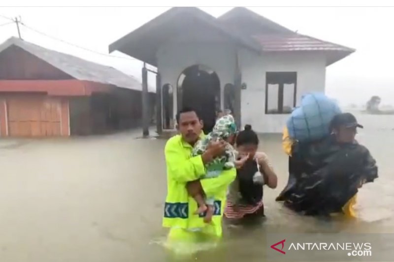 Banjir di Kalsel,  5.753 Rumah Terendam