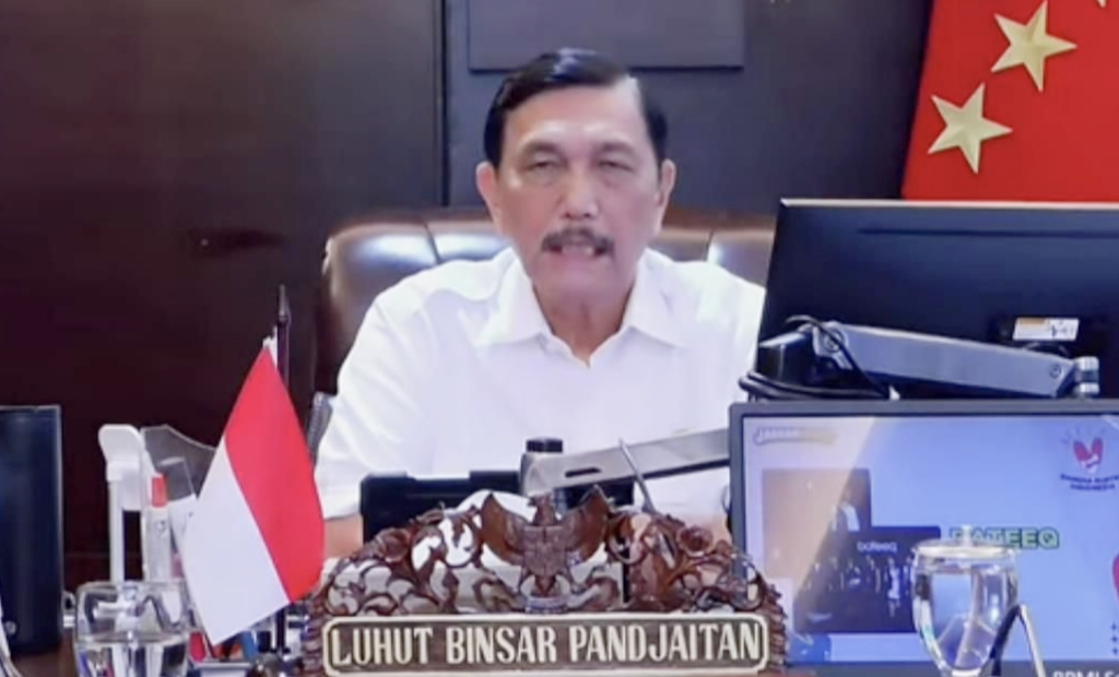 Menteri Koordinator Bidang Kemaritiman dan Investasi Luhut Binsar Pandjaitan
