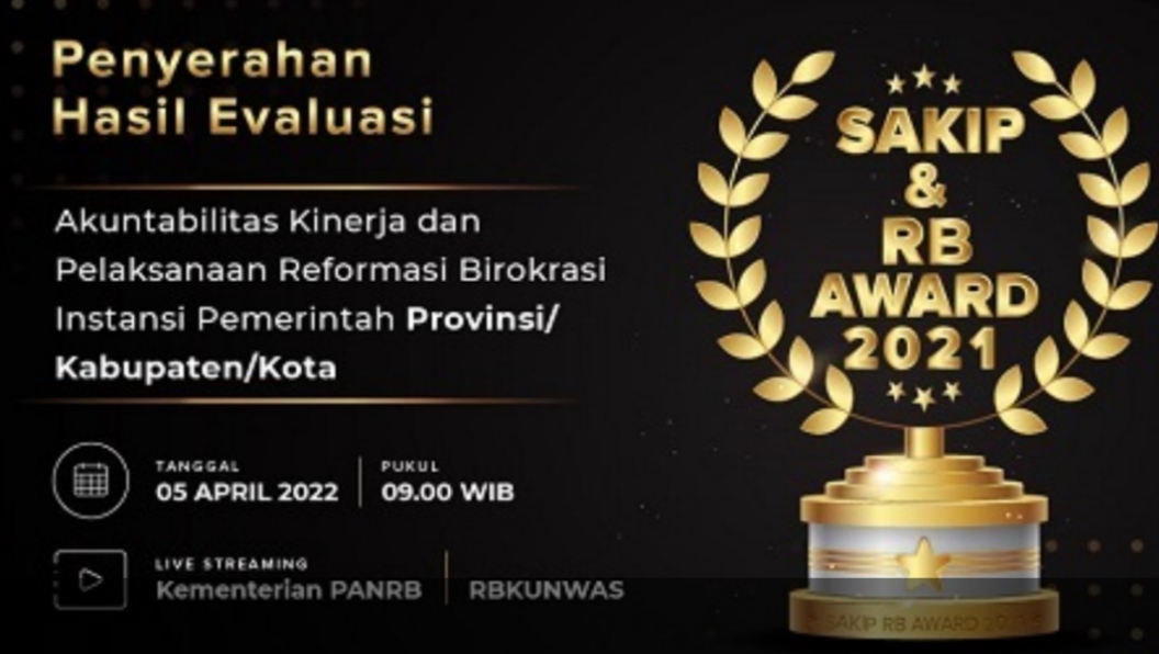 Jabar Berhasil Pertahankan Predikat A pada SAKIP & RB Award 2021