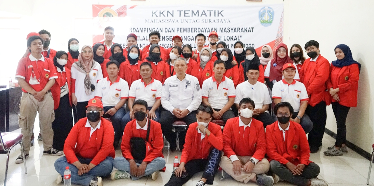 Sebanyak 62 mahasiswa yang dibagi menjadi 2 kelompok mengikuti KKN Tematik Semester Genap periode 2021-2022