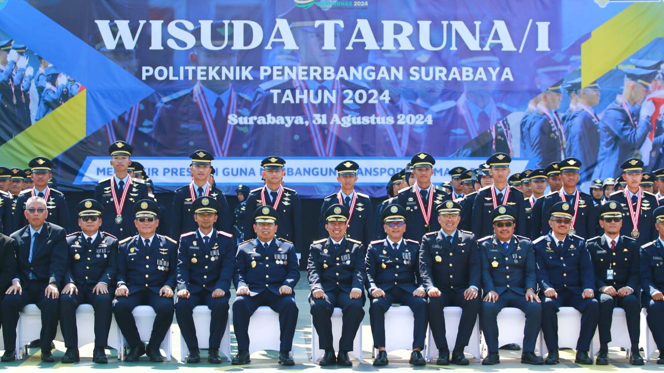 Poltekbang Surabaya Gelar Wisuda Airman XXI Tahun 2024