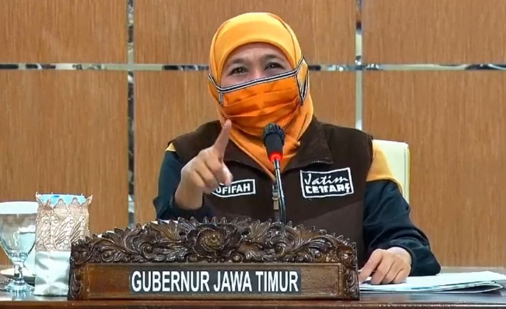 Gubernur Jatim Khofifah Indar Parawansa (Foto: HMP/Om Pras)