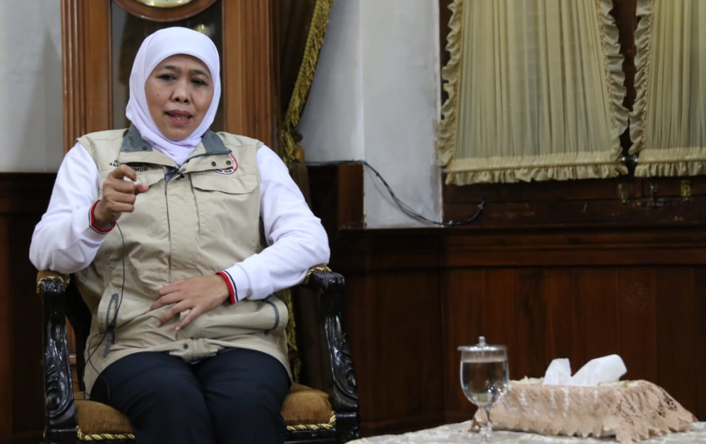 Gubernur Jawa Timur Khofifah Indar Parawansa (Foto: ist)