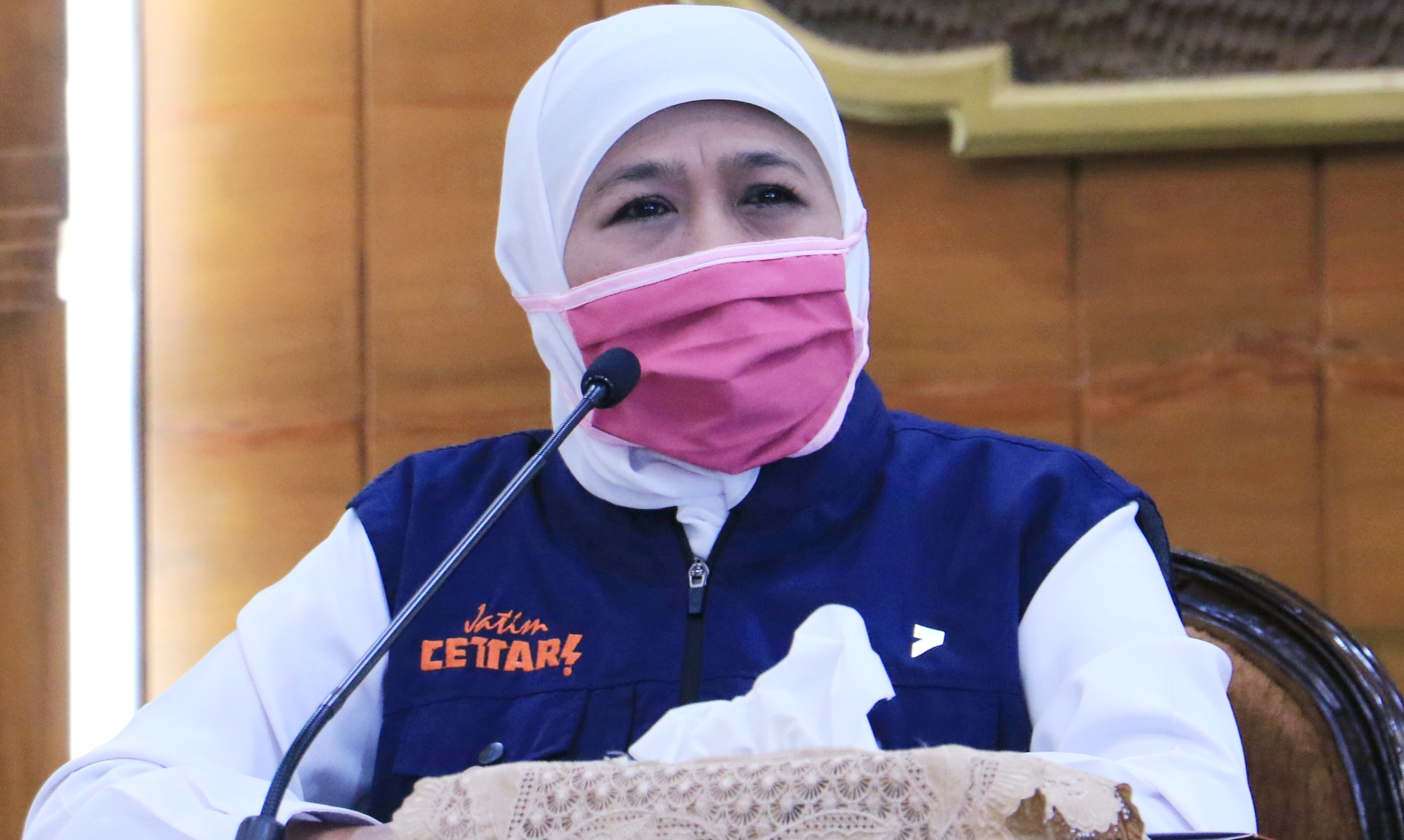 Gubernur Jatim, Khofifah Indar Parawansa (Foto: ist)
