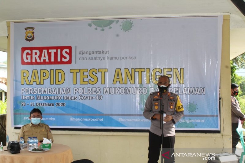 Polres Mukomuko, Bengkulu Patroli Cegah Penyebaran Covid-19
