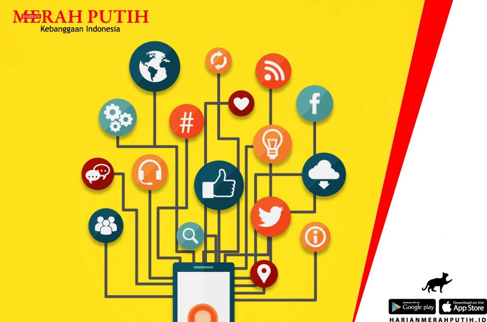 10 Juni Bangsa Indonesia memperingati Hari Media Sosial Nasional (Grafis: BungKusanNegara)