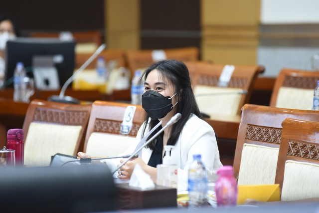 Anggota Komisi I DPR RI Farah Puteri Nahlia. ist