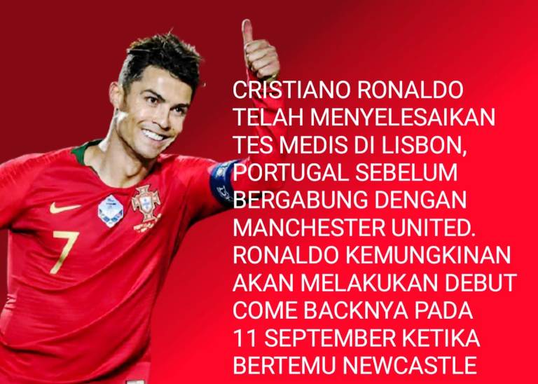 Penyerang anyar tapi lawas Cristiano Ronaldo. ist