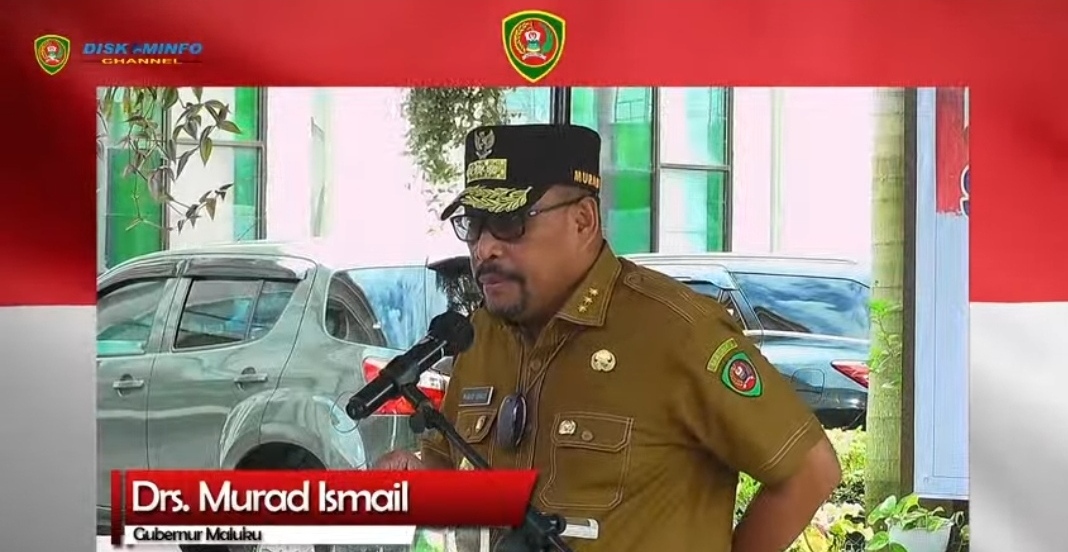  Gubernur Maluku, Murad Ismail. HMP/BOY