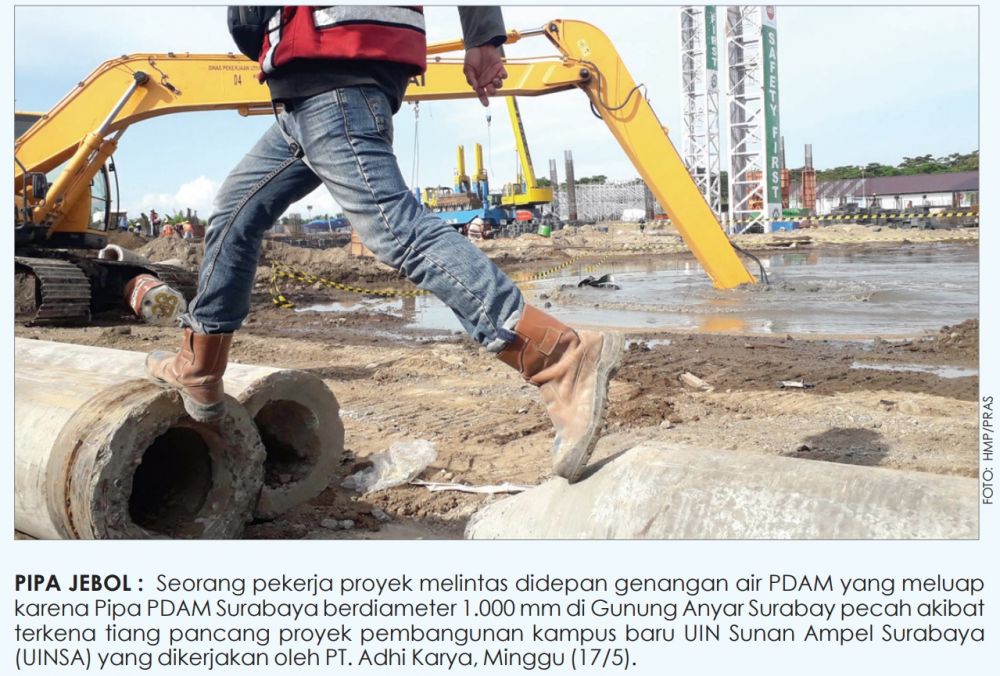 Proyek UINSA tak Berizin, PPK: IMB Diurus PT Adhi Karya