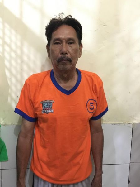 Yusuf Mutiara (61), pelaku pencurian. | FOTO: HMP/JEMMI