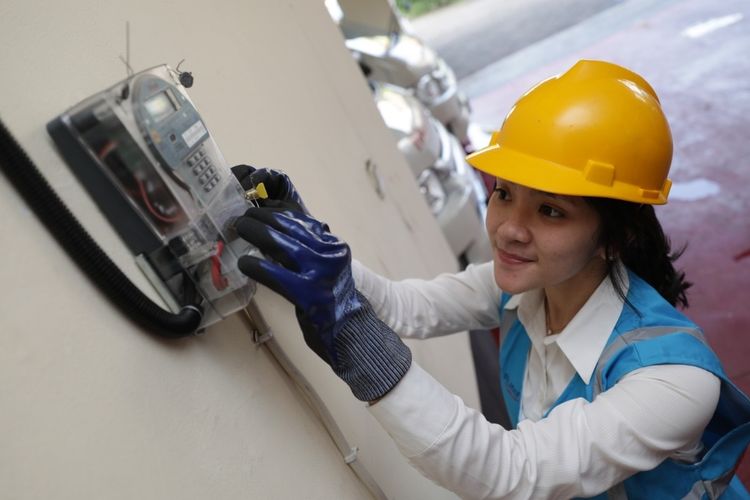 ilustrasi: Petugas meter listrik PLN