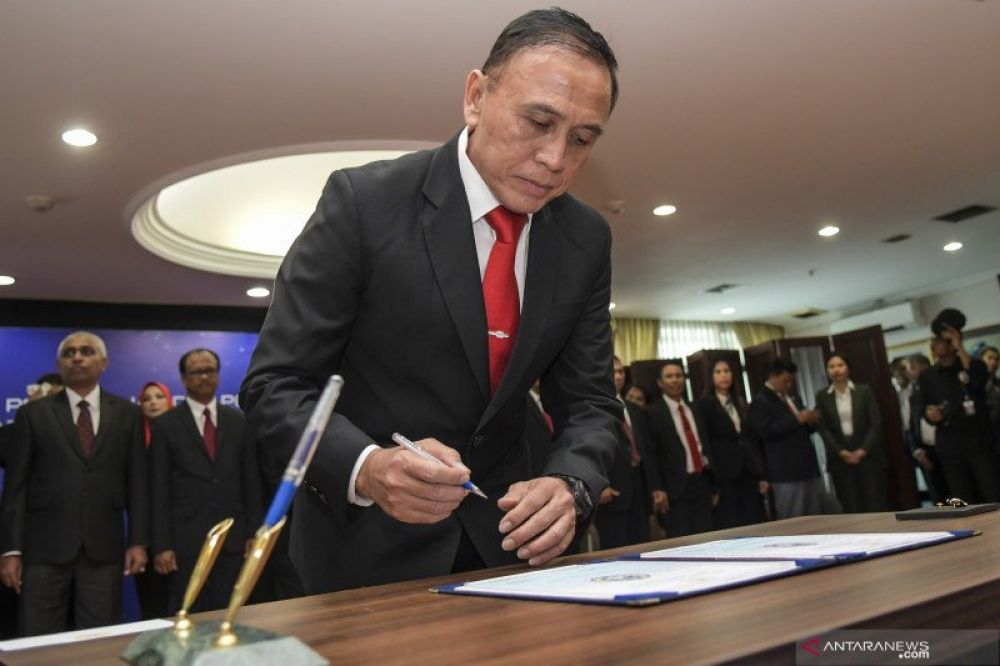 Ketua Umum PSSI Mochamad Iriawan. ANTARA/Galih Pradipta/ama.
