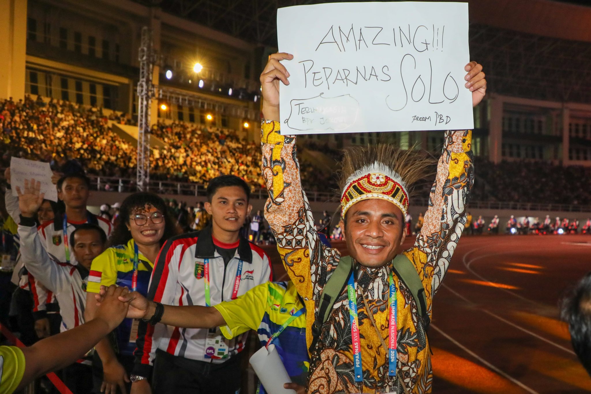 Peparnas XVII di Solo Resmi Berakhir, Jateng Juara Umum