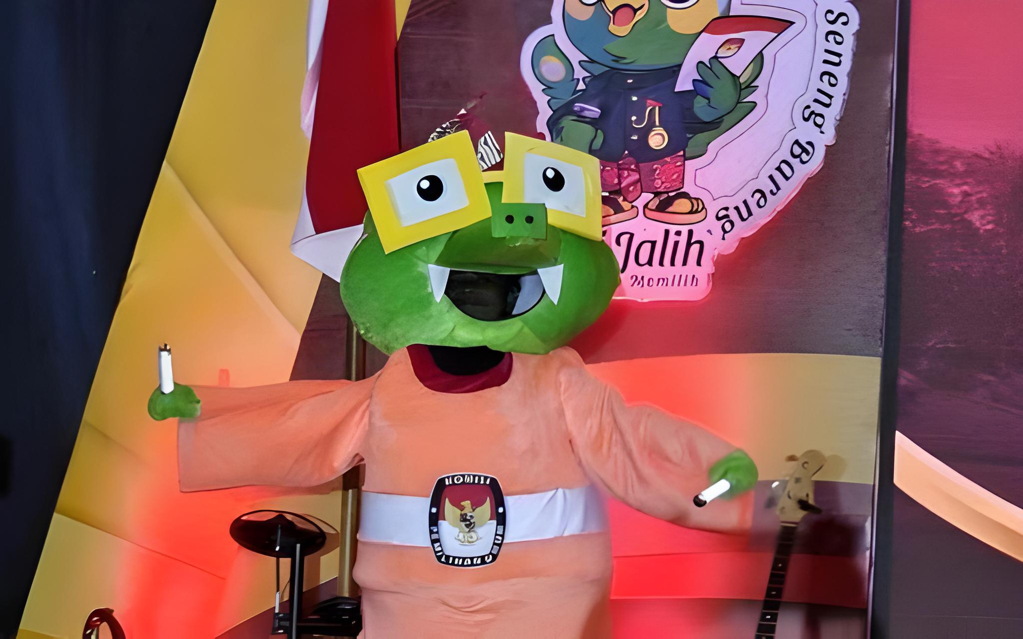 KPU) Kota Surabaya mengumumkan maskot resmi bernama "Si Mbois" sebagai maskot dalam upaya menyukseskan gelaran Pemilihan Kepala Daerah