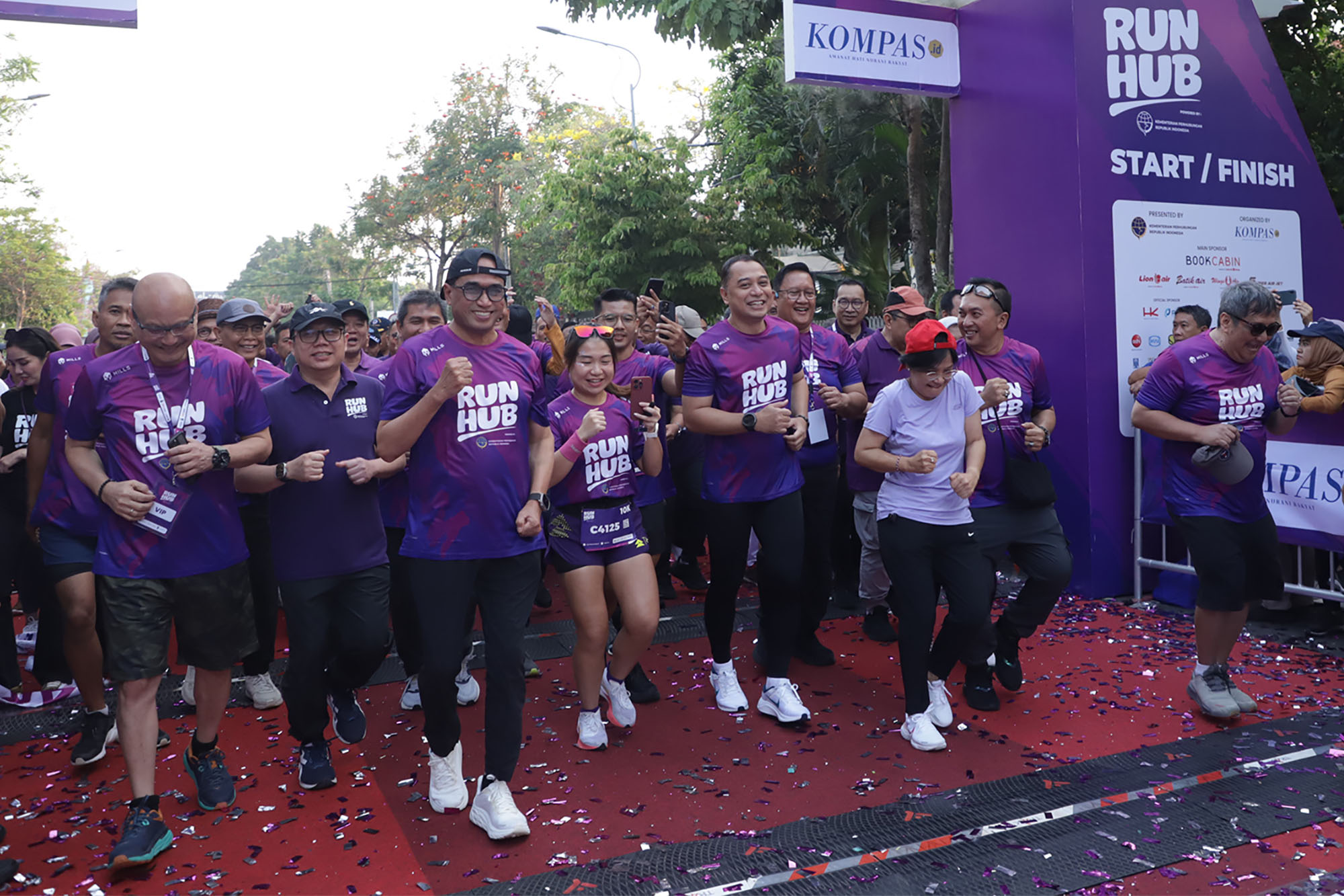 Pemerintah Kota (Pemkot) Surabaya mendukung penuh pelaksanaan event lari bertajuk RUN HUB 2023