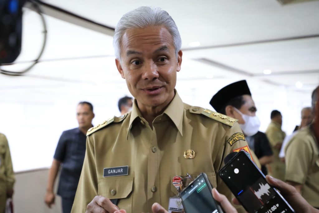 Gubernur Jawa Tengah Ganjar Pranowo