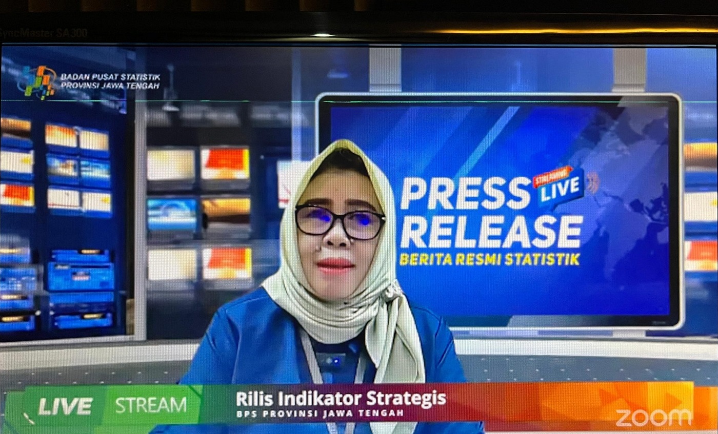 Kepala Badan Pusat Statistik (BPS) Provinsi Jawa Tengah, Endang Tri Wahyuningsih
