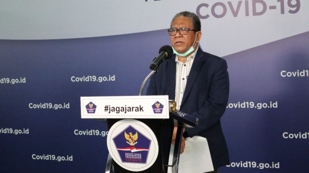 Rohanudin saat peluncuran "Belajar di RRI". Foto : covid.go.id