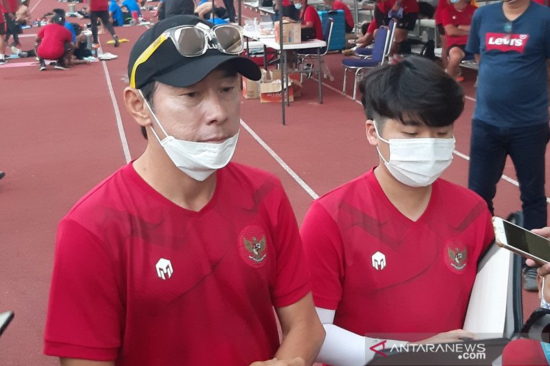 Pelatih Timnas U-19, Shing Tae-Yong. ant