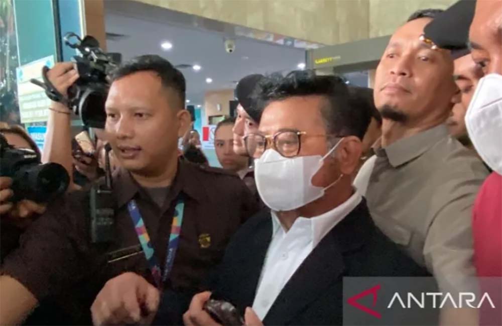 Mentan beri keterangan ke KPK terkait dugaan korupsi di Kementan