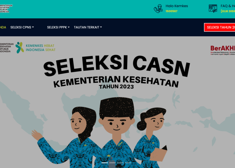 AYO Daftar, Kemenkes Buka 7.249 Lowongan CPNS dan PPPK Tahun 2023