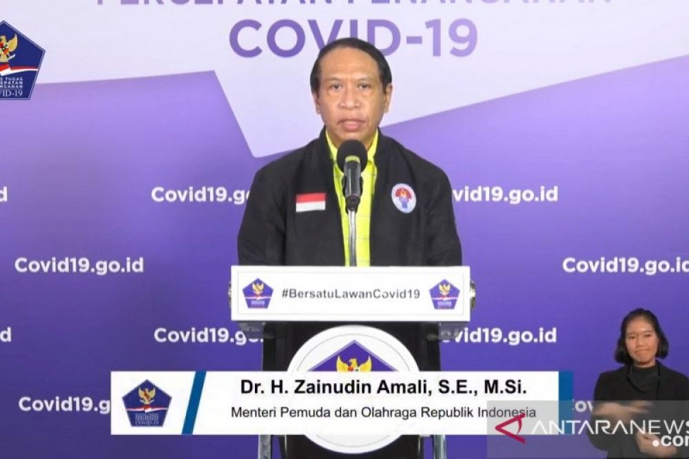 Menpora) RI Zainudin Amali 