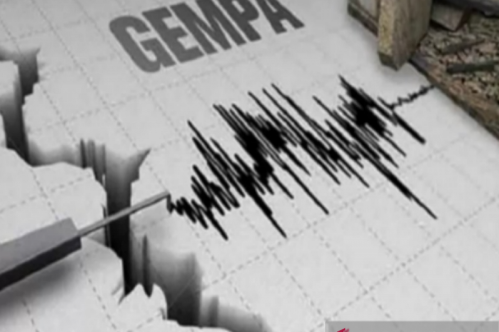 Ilustrasi Gempa. ANTARA
