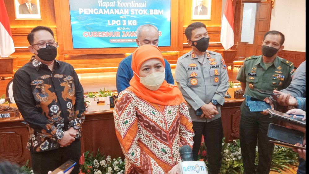 Stok BBM dan LPG 3Kg  di Jatim Aman, Masyarakat Jangan Panic Buying