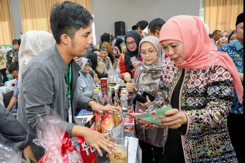 Gubernur Khofifah: Optimis Wujudkan Pertumbuhan Ekonomi Inklusif Bagi Kedua Daerah