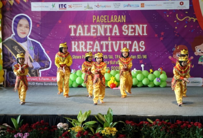 Pemkot Surabaya Sukses Gelar Pagelaran Seni Kreativitas Siswa PAUD dan SD 2024