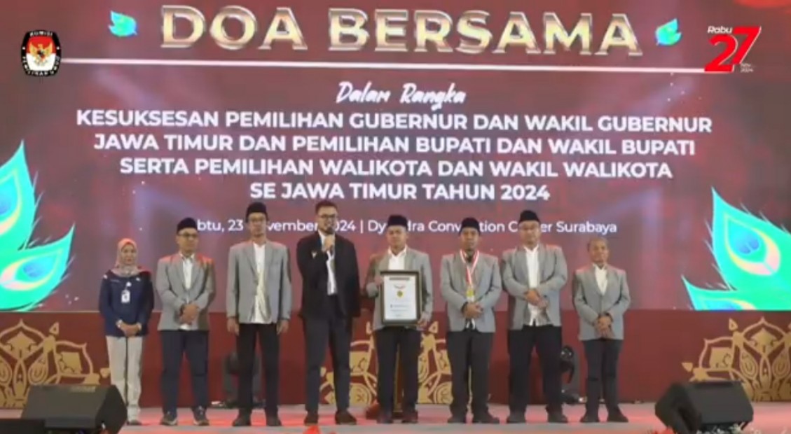 KPU Jatim Gelar Doa Bersama untuk Sukseskan Pemungutan Suara Pilkada 2024