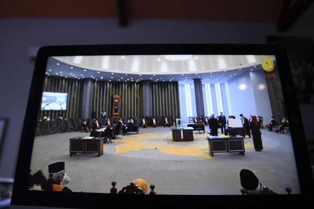 Pemilihan Ketua Mahkah Agung digelar live Senin, 6 April 2020 (Foto: ist)