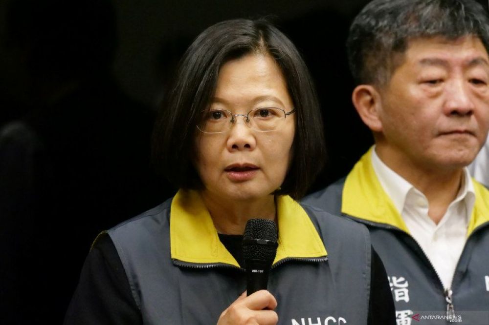 Tsai Ing Wen dalam sebuah kesempatan.