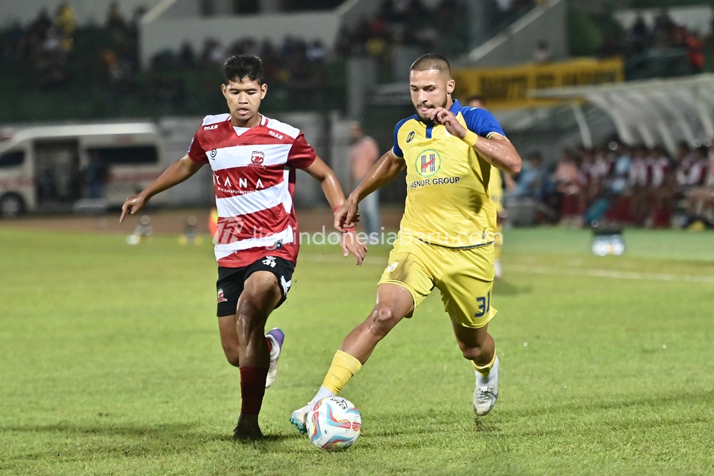 Tim Laskar Antasari harus mengakui keunggulan lawan dengan skor tipis 1-2 pada laga pekan ke-5 Liga 1 2023/24 di Stadion Demang Lehman, Banjarbaru, Minggu (30/7) malam.