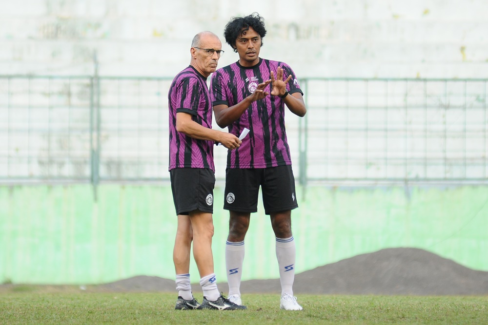 pelatih baru Arema FC, Fernando Valente